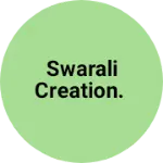 Business logo of Swarali creation.