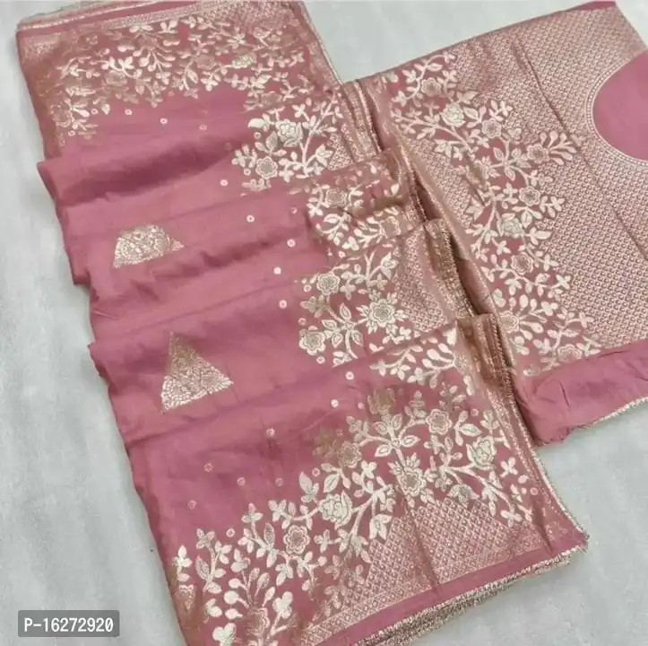 Dola Silk Printed Jacquard Border Saree with Blouse Piece uploaded by business on 9/10/2023