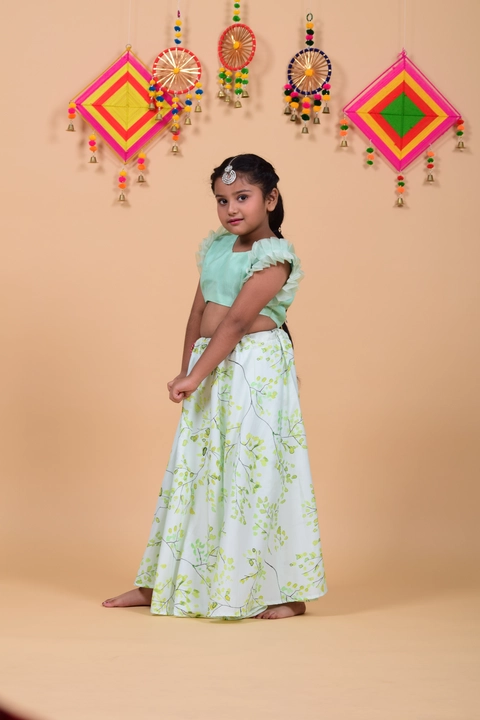 Kids lehenga choli uploaded by Little Lady Designer on 9/10/2023