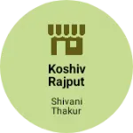 Business logo of koshiv rajput