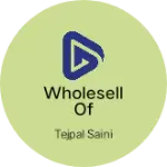 Business logo of Wholesell of garments