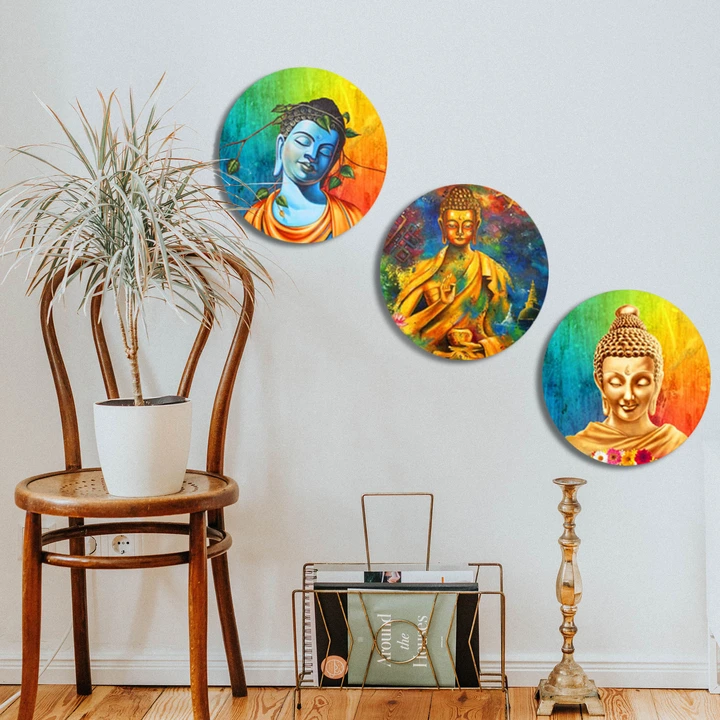 Decoretive Wall Plates | Wall Arts for Home decoration, Living Room, Bedroom, Office Decor | Wall  uploaded by Radha Swami Studio on 9/10/2023
