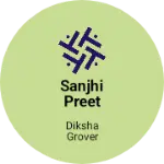 Business logo of Sanjhi preet