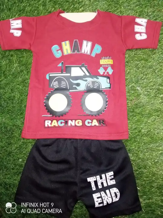 Kids t-shirt pant set  uploaded by K Jasmin garment on 9/10/2023