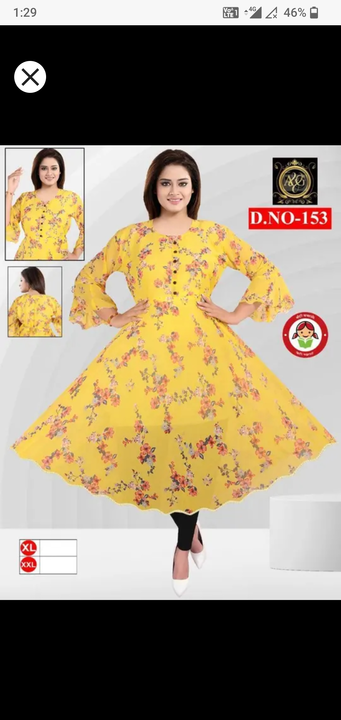 Kurti uploaded by business on 9/10/2023