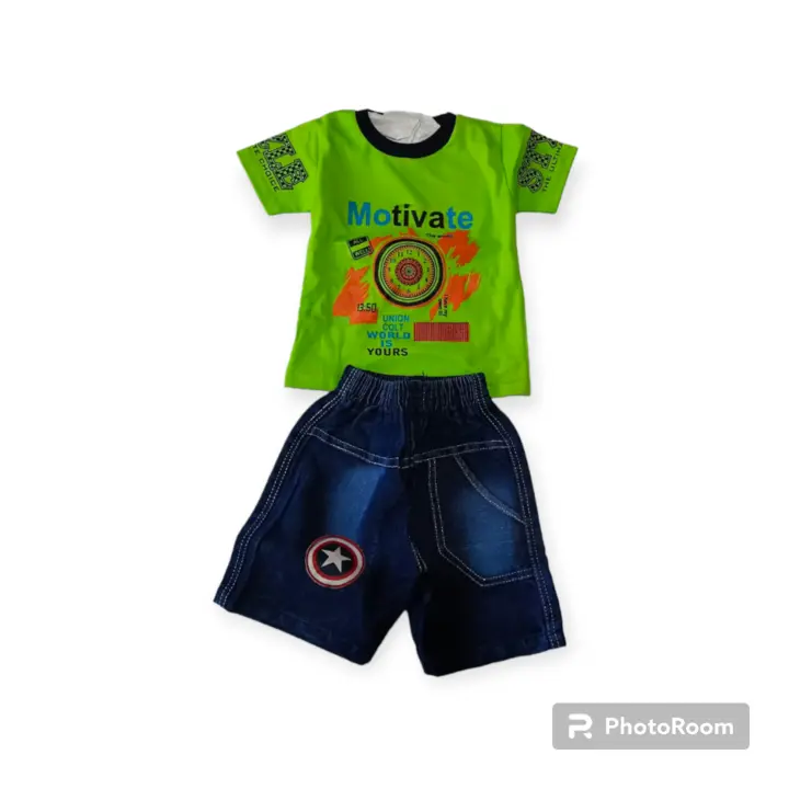 *Attractive Kid's T-shirt Shorts Set*  uploaded by Lavanya's on 9/10/2023