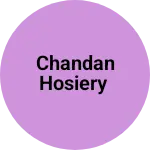 Business logo of Chandan hosiery