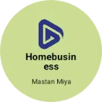 Business logo of Homebusiness