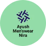 Business logo of Ayush men'swear nira