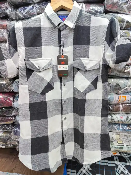 Double pocket Cheks Shirt uploaded by business on 9/10/2023