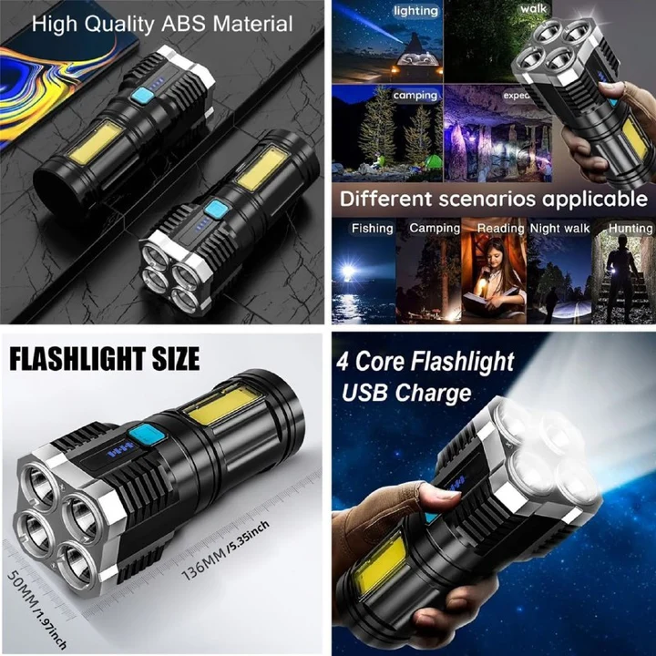 LED 3W Torch Light | 3W LED Torch Light |  uploaded by ONE Enterprises on 9/10/2023