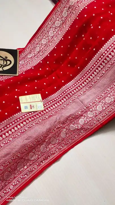 Banarasi Semi Georgette Kataan Soft Silk Sarees  uploaded by business on 9/10/2023