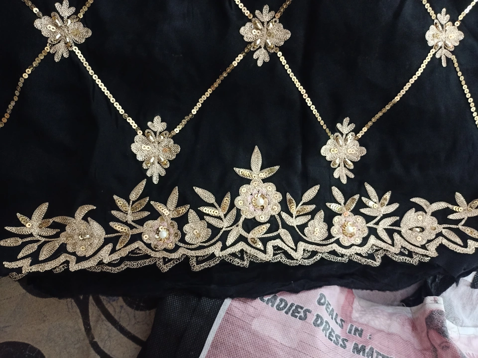 Natural Kirab (Aari  embroidery and hand work ) uploaded by Ansari art on 9/10/2023