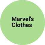 Business logo of Marvel's clothes