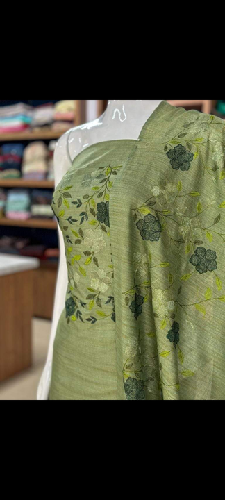 Khadi cotton embroidery suit  uploaded by Indiano Creation on 9/10/2023