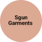 Business logo of Sgun garments