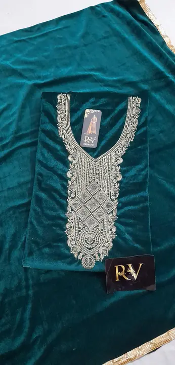 Women's unstitched dress material at wholesale prices  uploaded by Rv Products on 9/10/2023