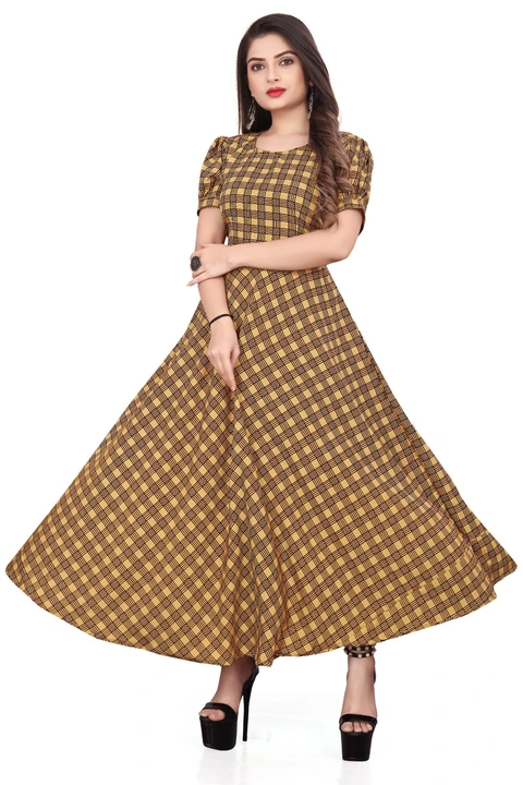 Dress for women crepe  uploaded by Berlin india on 9/10/2023