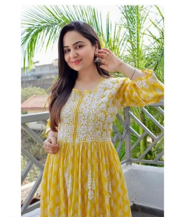 *X-lady Launching*
*chikankari Kurtis 😍💙❤️*

*Beautiful 2 Colors*
💛🩷💛🩷💛🩷💛

*Exclusive colle uploaded by business on 9/10/2023