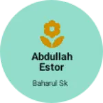Business logo of Abdullah estor