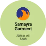 Business logo of Samayra garment
