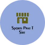 Business logo of Sports pant t sirt