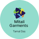 Business logo of Mitali garments
