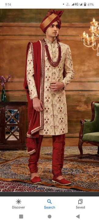 Sherwani uploaded by Classic tailor on 9/11/2023