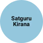 Business logo of Satguru kirana