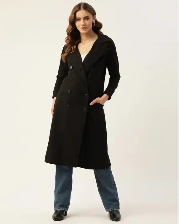 Long coat  uploaded by KR textile sweater manufacture on 9/11/2023