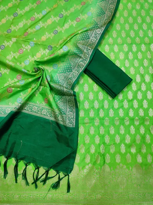 Banarasi Katan Silk Suits  uploaded by REGALIA WEAVERS ENTERPRISES on 9/11/2023
