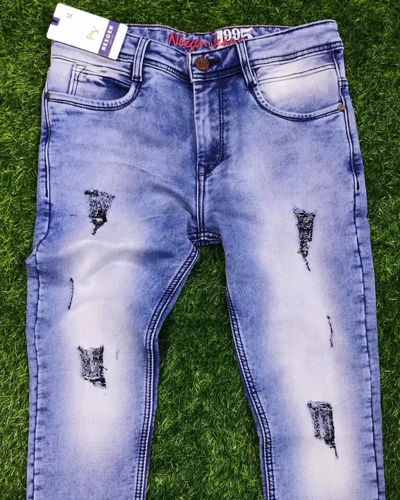 Torn Jeans uploaded by Taj Garments on 9/11/2023