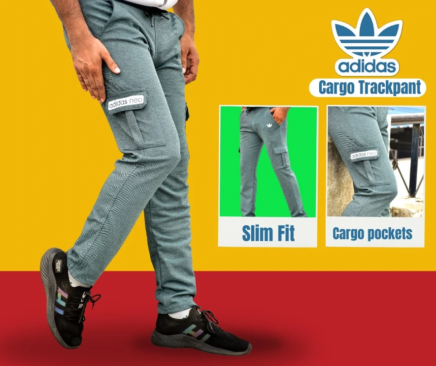 New Arrivals Trendy Cargo Track pant  uploaded by Rhyno Sports & Fitness on 9/11/2023