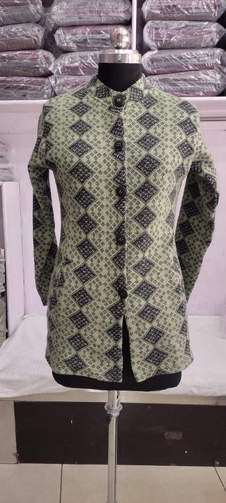 Post image Hey! Checkout my new product called
Jacquard Babysoft women long Coat.
