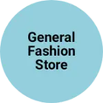 Business logo of General fashion store
