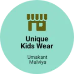 Business logo of Unique Kids wear