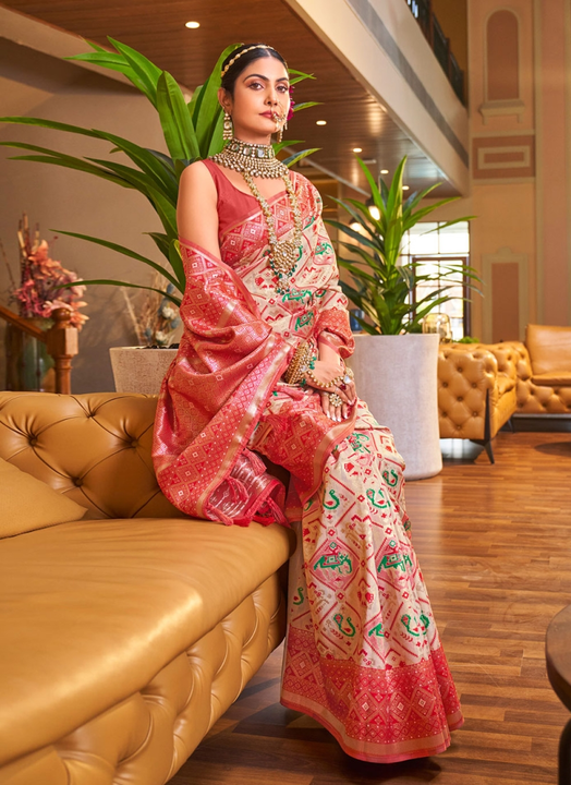 Luxurious Banarasi Weaving multiple colour thread weaving design saree uploaded by business on 9/11/2023