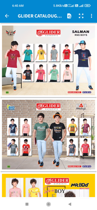 Boys Tshirts  uploaded by Cloth Bazar on 9/11/2023