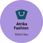 Business logo of Atrika fashion