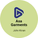 Business logo of ASA GARMENTS
