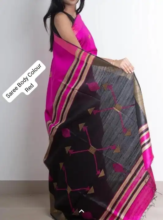 PURE RAW SILK SAREE uploaded by S.N.COLLECTIONS  on 9/11/2023