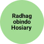 Business logo of Radhagobindo Hosiary
