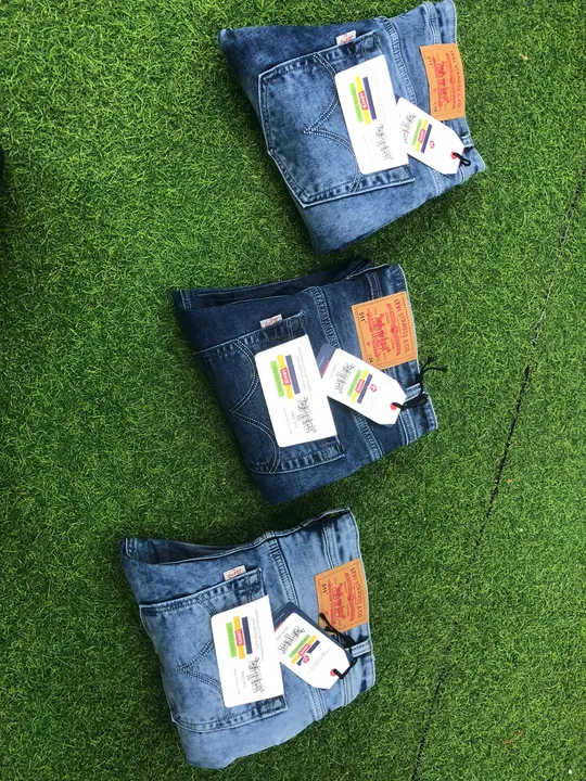 Cotton By Cotton Fabric Power Lycra Basic Scratch Jeans 👖🔥 For Men  uploaded by NASIR GARMENT  on 9/11/2023