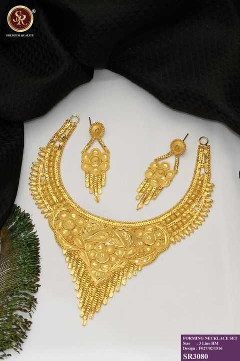 1GM gold Necklace with Tops uploaded by  KFashion Forming Jewellery on 3/21/2021