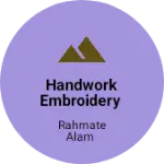 Business logo of Handwork embroidery