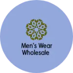 Business logo of Men's wear wholesale