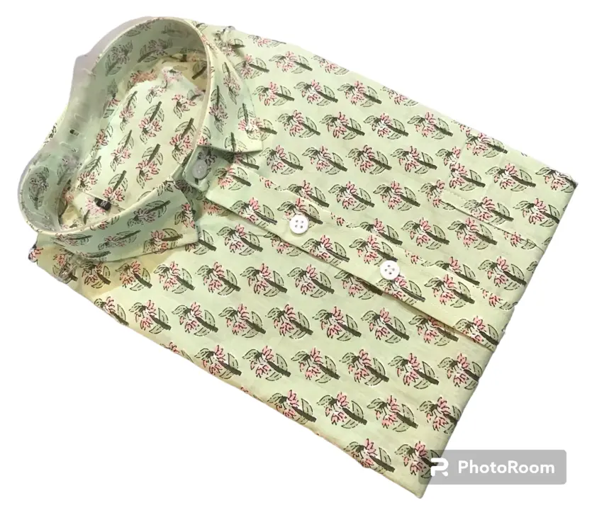 Sanganeri Printed Full Sleeves Shirts / Cod Available / Starting Price  uploaded by Hindustan Trading Company on 9/12/2023