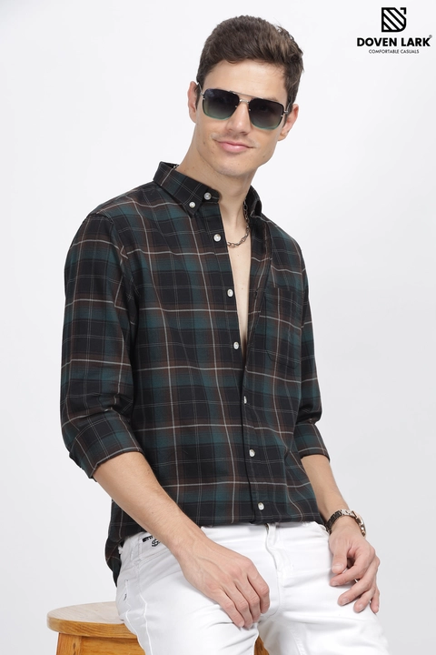 Check Casual Shirt  uploaded by N.F EXPORTS on 9/12/2023