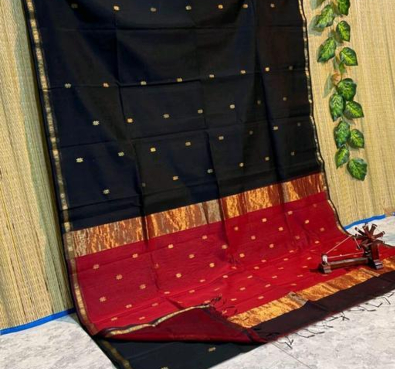 Handloom cotton silk saree  uploaded by business on 9/12/2023