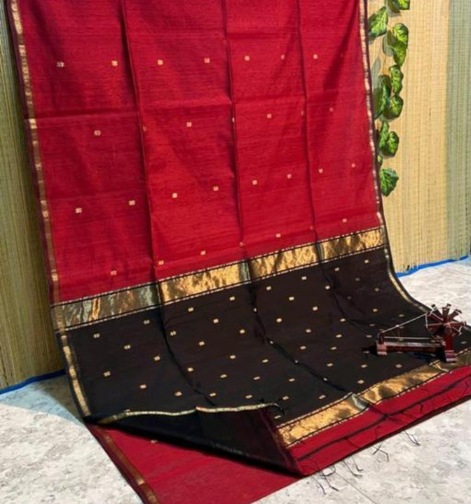 Handloom cotton silk saree  uploaded by Matri Saree Center on 9/12/2023